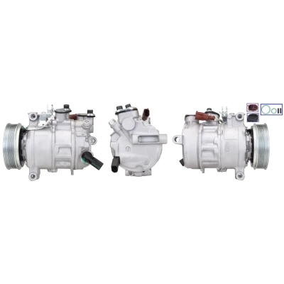 Immagine di LUCAS ACP01065 Compressore Aria Condizionata PAG 46 R134a con guarnizioni AUDI: A4 B8 Avant, Q5, A6 C7 Avant