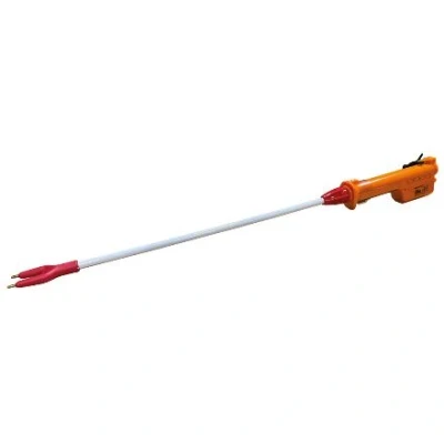Immagine di Pungolo elettrico AniShock Pro 1500 batteria arancione, 98cm, MS Schippers, Arancia Adatto per Bovini Mucche Vacche Maiali Suini