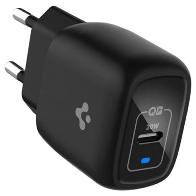 Immagine di Spigen Caricabatteria Super Mini 20W GaN PD USB C Power Delivery Caricatore di Alimentazione Compatibile con iPhone 14 13 12 Pro Max Plus SE 11 X XS XR 8 iPad Air 4 AirPods