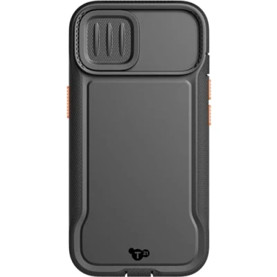 Immagine di tech21 Evo Max custodia per iPhone 15 Pro, compatibile con MagSafe, protettiva contro gli urti, cordini inclusi, colore nero