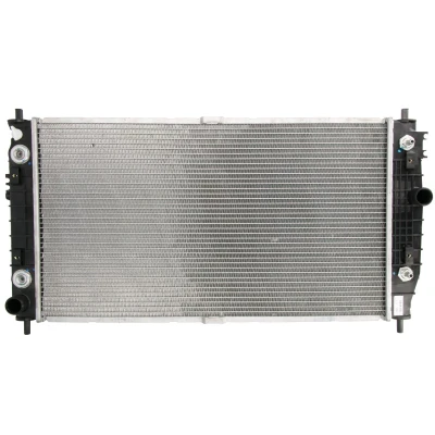 Immagine di NRF 53954 Radiatore motore Alluminio 673 372 26 con parti annesse Alette di raffreddamento saldate