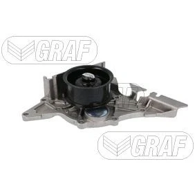 Immagine di GRAF PA763 Pompa acqua con guarnizione meccanico Ghisa 73,8 per trasmissione cinghia dentata AUDI: A4 B5 Sedan, A6 C5 Avant, Avant