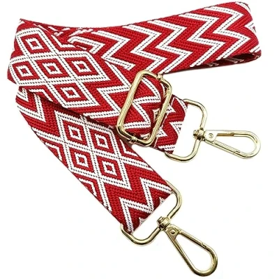 Immagine di Keriocusi Tracolla per Borse Donna Rosso Cinghia della Borsa Larga, Regolabile con Gold Moschettone, Durevole Crossbody Borsa, Borsetta, Chitarra DIY Spalla Accessori Ragazze, 701