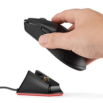 Immagine di Soarking Dock di ricarica per mouse wireless DeathAdder V2 Pro, Naga Viper Ultimate e Basilisk con cavo da 2 metri