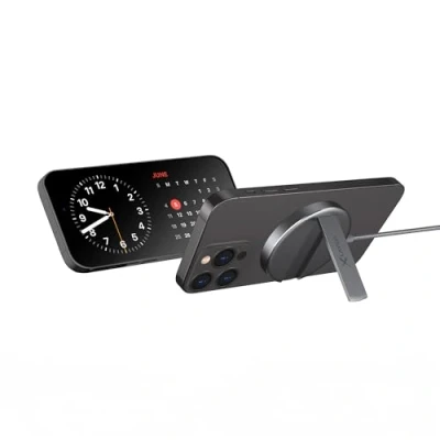Immagine di Xlayer Magfix Pro Universele Caricabatterie Wireless 15W Grigio