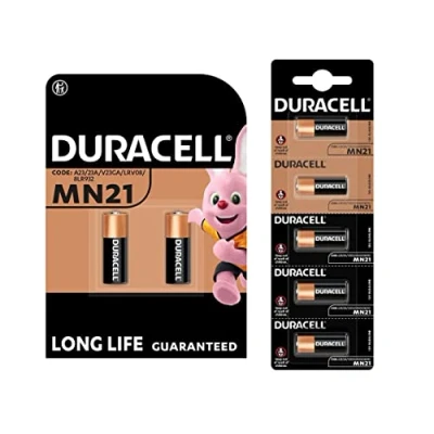 Immagine di 7X Duracell MN21 A23 23A (1 Blister da 2 batterie + 1 5 Batterie) 7 Pile