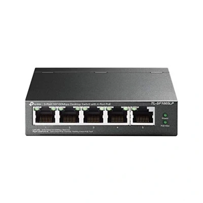 Immagine di TP Link TL SF1005LP 5 Port 10/100Mbps (4X PoE Switch)