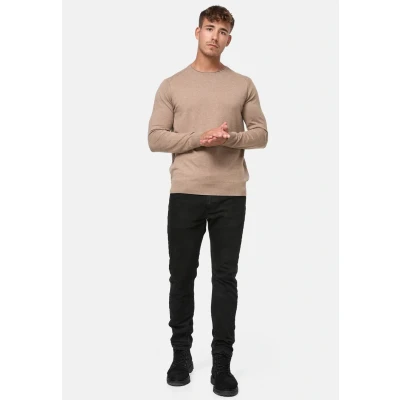 Immagine di Indicode Jeans Gamal Maglione, Uomo, Taglia: XL, Beige mix