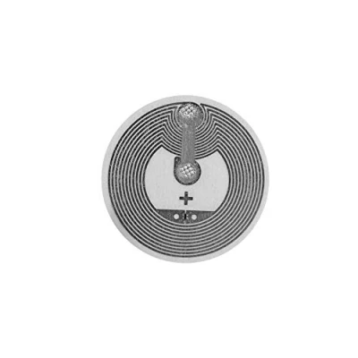 Immagine di Dongyang 50pcs Tag NFC Chip NTAG216 888byte di Memoria Etichette Autoadesive Trasparenti Rotonde Elevata Resistenza alla Scansione con Design Ultra Sottile Colla Forte (50)