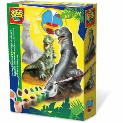 Immagine di SES Creative T Rex in Gesso, Colore Verde, 1283