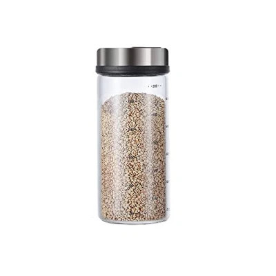Immagine di Agitatori di sale e pepe con fori scorrimento regolabili Dispenser perfetto per i tuoi sali, 200ml