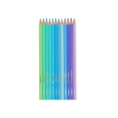 Immagine di Live Colourfully Set di 12 matite colorate Ocean Palette
