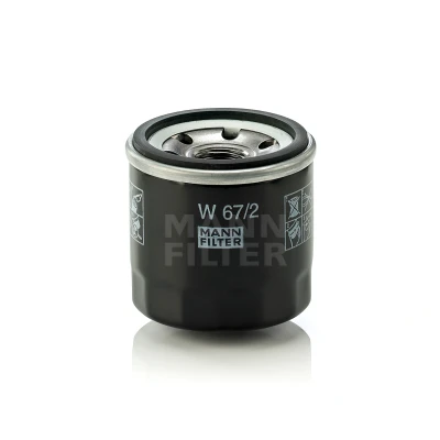 Immagine di MANN FILTER W 67/2 Filtro olio 3/4 16 UNF con una valvola blocco arretramento ad avvitamento SUZUKI: Vitara IV SUV, SWIFT 4, Super Carry Bus