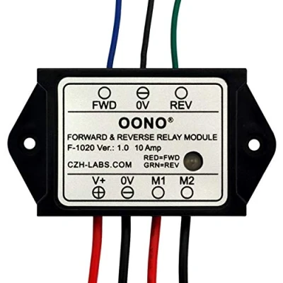 Immagine di modulo relè avanti e indietro per motore/attuatore lineare, di inversione (DC 12V)