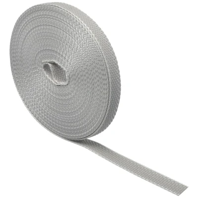 Immagine di Schellenberg 44102 Cintino per tapparelle avvolgibili 14 mm x 4,5 m sistema Mini, cinghia tapparella grigio