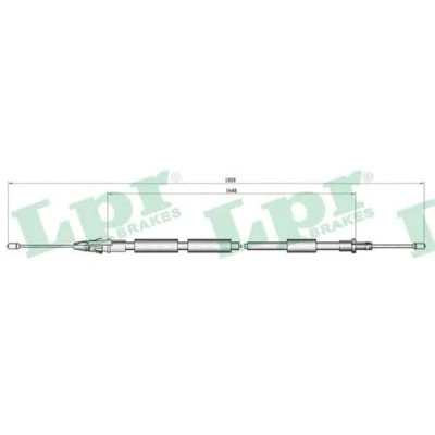 Immagine di LPR C0106B Cavo Freno 1860/1645 a disco