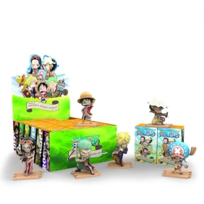 Immagine di Mighty Jaxx, Freeny&#039;s Hidden Dissectibles: One Piece, serie 1. Blind box con 12 mini figure da collezione