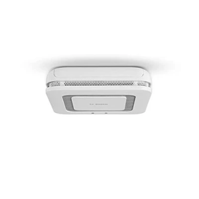 Immagine di Bosch Smart Home 8750001213 Twinguard Rilevatore di fumo con sistema misurazione della qualità dell&#039;aria, attacco app, in scatola cartone, 1,5 V