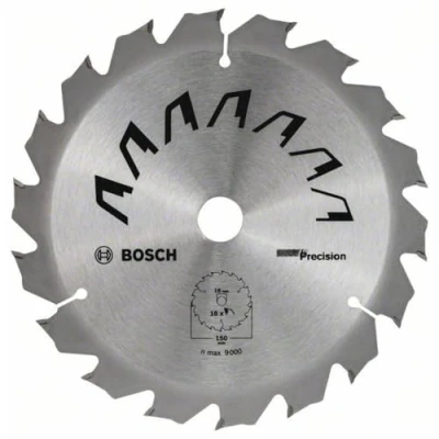 Immagine di Bosch Accessories Precision 2609256D62 Lama circolare in metallo duro 150 x 16 mm Numero di denti: 18 1 pz.