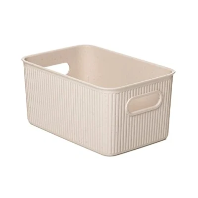 Immagine di TATAY Cestino Portaoggetti Baobab ECOHOME, 5L di Capacita, Polipropilene, Senza BPA, Materiali Riciclati al 100%, Dimensione 18.1 x 27.2 13 cm
