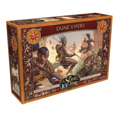 Immagine di CMON, A Song of Ice &amp; Fire Vipere di dune espansione, Tabletop, 2 giocatori, dai 14+ anni, 45 60 minuti, tedesco, multilingue