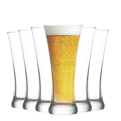 Immagine di LAV Bicchiere per Birra Sorgum in Vetro 380 ml 6 Pezzi