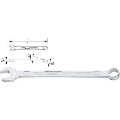 Immagine di HAZET 600NA 3/8 Chiave ad anello / fissa sup3/supsub8/sub