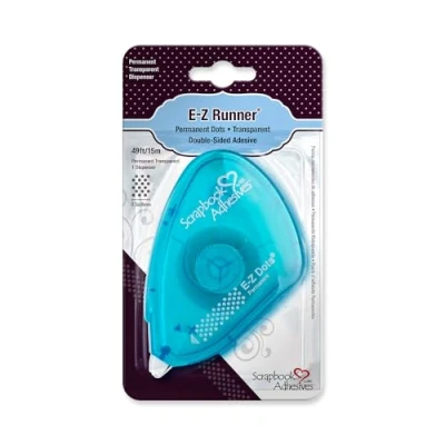 Immagine di SCRAPBOOK ADHESIVES BY 3L Ez Punti Permanenti per Scrapbooking E Z Dots Runner, Pet, Clear, 15m