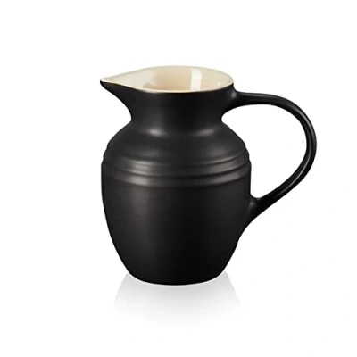 Immagine di Le Creuset Brocca Classic in Gres Vetrificato, 600 ml, 550 g, Nero Matt, 80903060000005