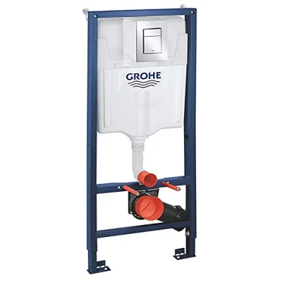 Immagine di Grohe Rapid SL Bundle, Set 3 in 1 per WC, Altezza 1,13 m, 39501000, Finitura cromata