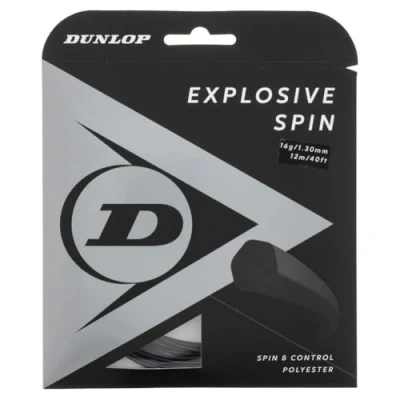 Immagine di Dunlop Explsove Spin, Tennis Racket String Unisex Adult, Yellow, One Size