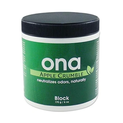 Immagine di Advanced Nutrition Ona Block Filtro antiodore per coltura idroponica, 170 g, fragranza: crumble di mele