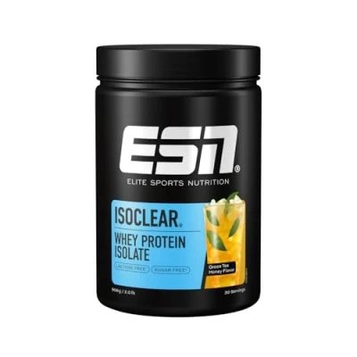 Immagine di ESN Isoclear Whey Isolate, Green tea honey, 908 g