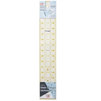 Immagine di Prym Righello Universale 3 x 18 Pollici Omnigrid Ruler, Transparent, &#039;3 inch
