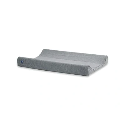 Immagine di Jollein 022 503 65220 Fodera per fasciatoio Basic Knit, 50 x 70 cm, colore: Grigio
