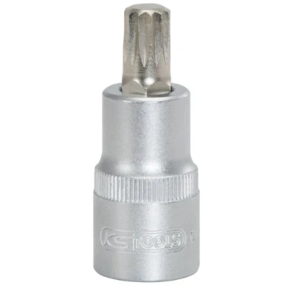 Immagine di KS TOOLS 917.1544 Serie di bussole DIN 3120, ISO 1174 M7 Acciaio al cromo vanadio Poligonale incassata, Multidentata esterna zigrinato