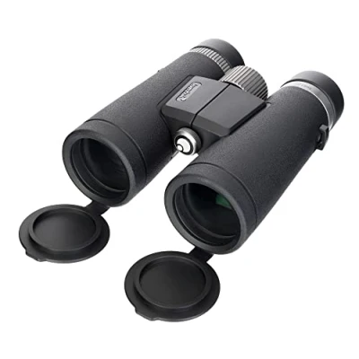 Immagine di Levenhuk Nitro ED 8x42 Potente Binocolo da Campo Resistente all’Acqua, con Astuccio, Tracolla e Coperchi Protettivi Inclusi nella Confezione