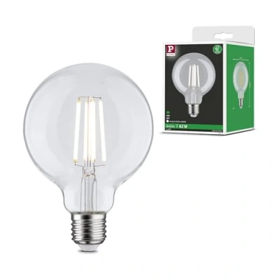 Immagine di Paulmann 29127 LED (monocolore) ERP A (A G) E27 4 W Bianco neutro (Ø x A) 95 mm 138 1 pz.