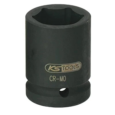 Immagine di KS Tools 515.1894 Bussola Esagonale per Avvitatori ad Impulsi, Corta, 1., 1/2&quot;, 1&quot;