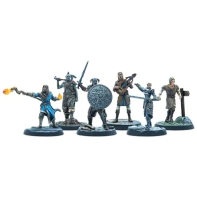 Immagine di Modiphius Entertainment The Elder Scrolls: Call To Arms Adventurer Wanderers Miniature Game Unpainted