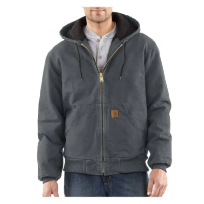 Immagine di Carhartt Active Jacket J130, Giacca da uomo trapuntata foderata in flanella arenaria