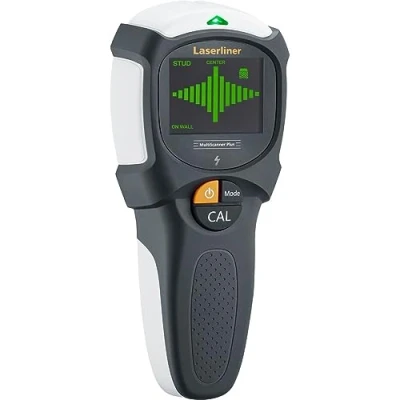 Immagine di Laserliner Rilevatore di tubi e cavi MultiScanner Plus 080.967A Profondità rilevamento max 120 mm Adatto per metalli ferrosi, Legno, Plastica, non