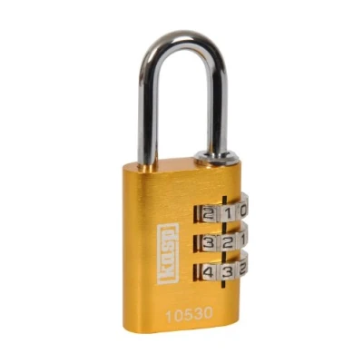 Immagine di Kasp K10530YELD Lucchetti a combinazione, alluminio, 30 mm, gialli