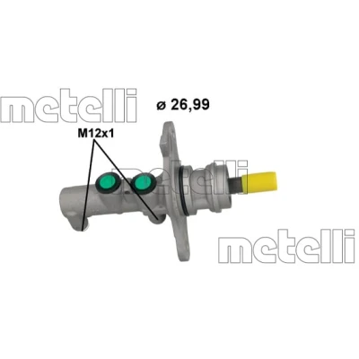 Immagine di METELLI 05 1270 Pompa Freno 26,99mm Alluminio