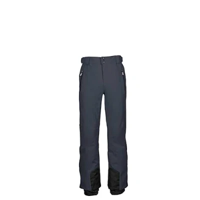 Immagine di Killtec Ksw 80 Mn Ski Pnts Sci/Pantaloni Funzionali con Protezione Bordi e paraneve, Nero/Blu, L Uomo