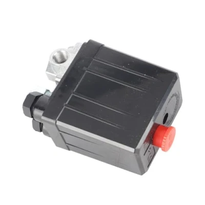 Immagine di 4 Porte Pressostato del Compressore D&#039;aria, 240V 16A 90 120PSI Robusto Aria Pressione Valvola Interruttore 1/4&quot; Femmina Filo Controllo Regolatore