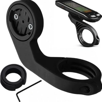 Immagine di kwmobile Supporto Manubrio Compatibile con Garmin Edge Staffa Attacco MTB Bici Adatto a GPS Ciclocomputer e Modelli Universali Accessori Ciclismo