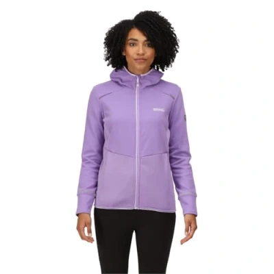 Immagine di Regatta Highton PRO Fleece Pile da Donna Elasticizzato, con Cappuccio e Zip Intera. Caratterizzato Tessuto Extol Stretch. Adatto per Passeggiate ed Escursioni.
