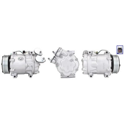 Immagine di LUCAS ACP01049 Compressore Aria Condizionata PAG 46 R 134a VOLVO: V70 3, V60 I, S80 II