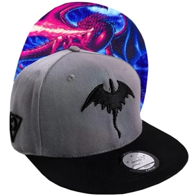 Immagine di Capiche Snapback Baseballone SIZE Cappellino, Uomo, Taglia: One Size, Dark grey/black/red